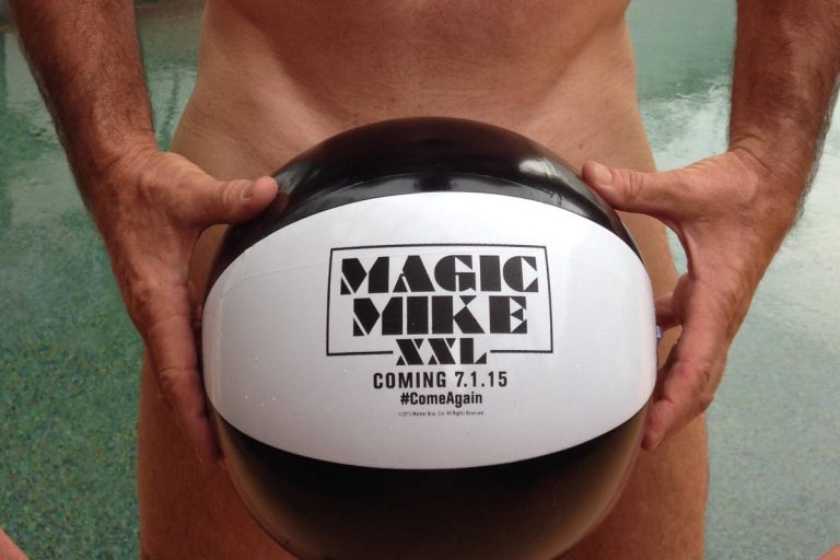 Magic Mike XXL beachball giveaway from The Hollywood Men
