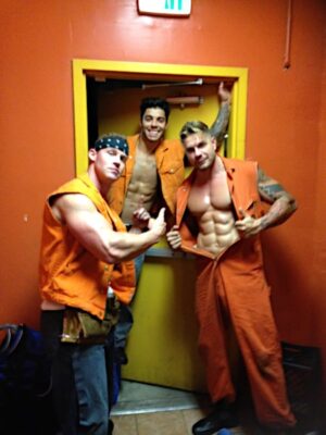 backstage with sean, victor, adrian