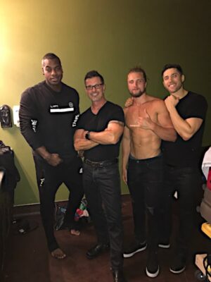 backstage with ricky, scott, roddy, tyler